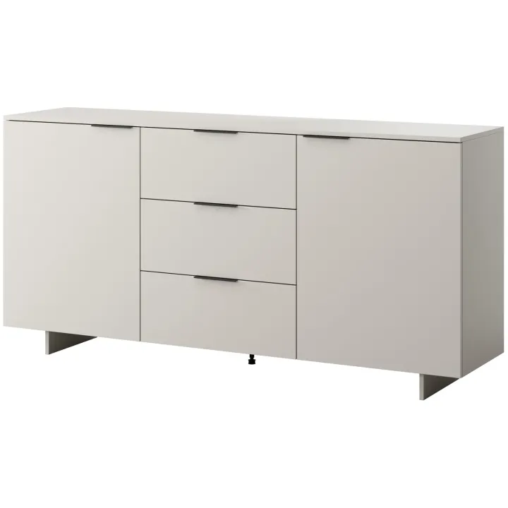 Madia 180x90h cm 2 ante soggiorno beige cashmere Stone
