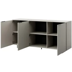 Madia 180x90h cm 3 ante soggiorno beige cashmere Stone
