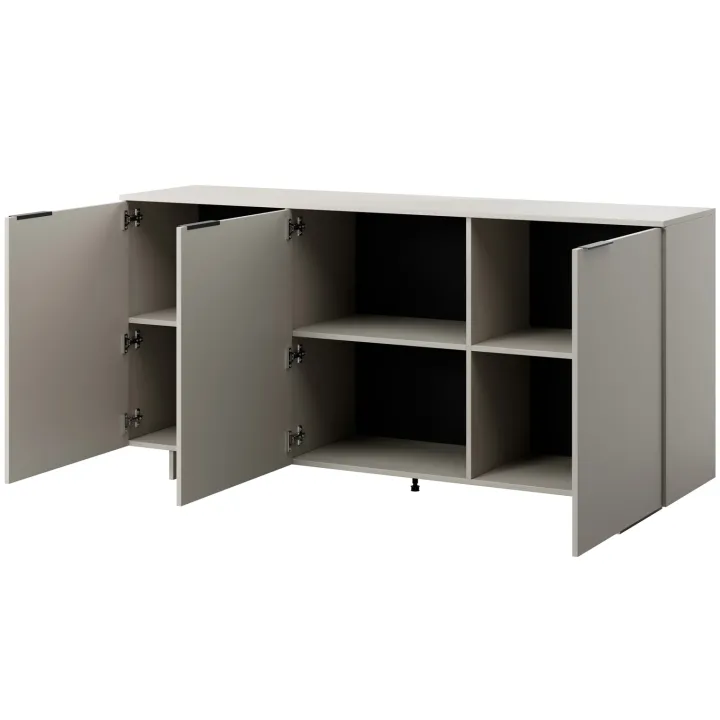 Madia 180x90h cm 3 ante soggiorno beige cashmere Stone