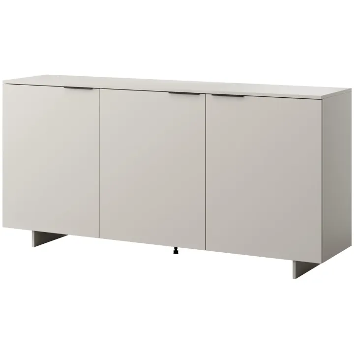 Madia 180x90h cm 3 ante soggiorno beige cashmere Stone