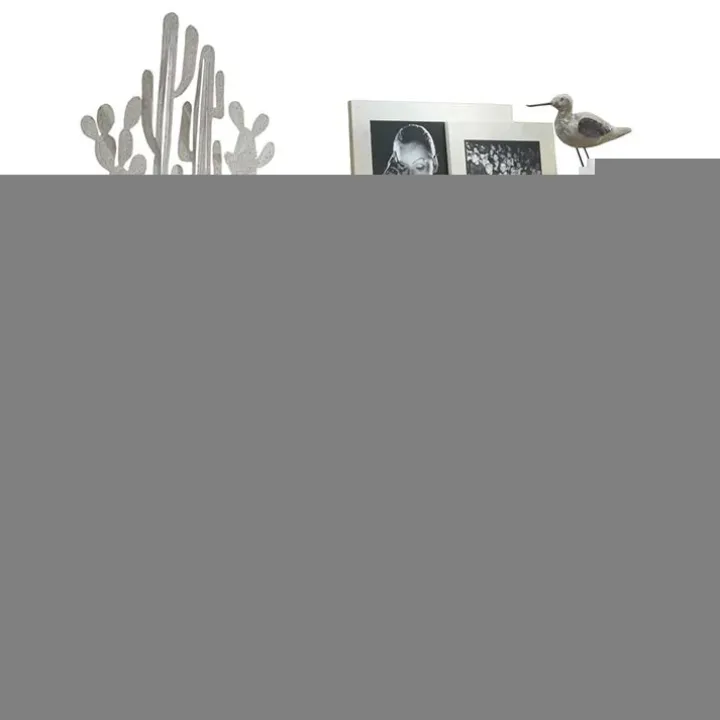 Madia 184x93h cm 4 ante soggiorno bianco lucido ossido Invictus
