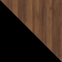 Madia 102x118h cm 4 ante soggiorno noce nero Wild