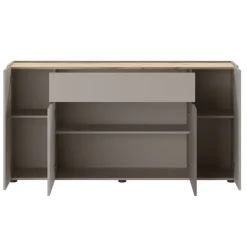 Madia 170x85h cm moderna design grafite rovere Gib