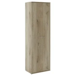 Mobile appendiabiti ingresso multiuso 55x176h cm 1 anta battente rovere Time P