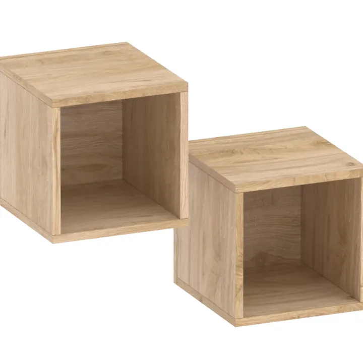 Mobile ingresso consolle 98x196h cm pannello cannettato rovere chiaro beige cashmere Sunset Decor 1002