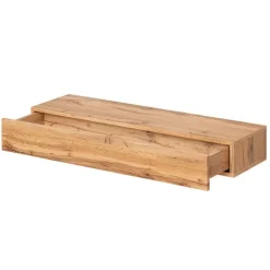 Mobile ingresso sospeso 100x165h cm rovere opaco bianco Dante 3 Gihome®