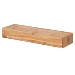 Mobile ingresso sospeso 100x165h cm rovere opaco bianco Dante 3 Gihome®