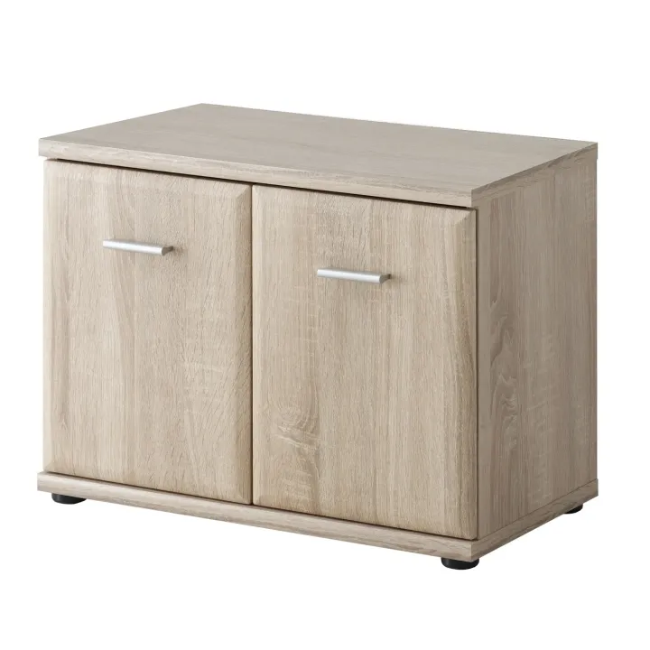 Mobile ingresso 90x203h cm con appendiabiti rovere sonoma California 1 Gihome®