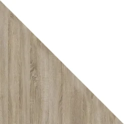 Mobile ingresso 97x195h cm con attaccapanni e specchio sonoma bianco Zefira
