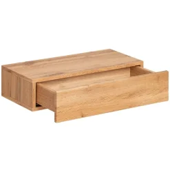 Mobile ingresso 100x170h cm con specchio rovere bianco Dante 1 Gihome®