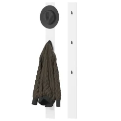 Mobile ingresso 200x230h cm con specchio appendiabiti bianco Accent
