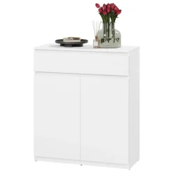 Mobile ingresso 300x200h cm con specchio appendiabiti armadio bianco Accent