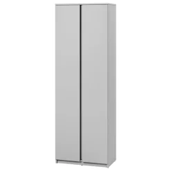 Mobile ingresso 300x200h cm con specchio appendiabiti armadio grigio Accent