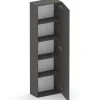 Mobile ingresso 193x220h cm pannello cannettato ossido rovere chiaro Sunset Decor 1013