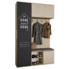 Mobile ingresso 140x220h cm rovere antracite Stoccolma