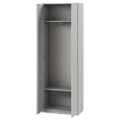 Mobile multiuso ingresso 69x200h cm appendiabiti grigio Accent