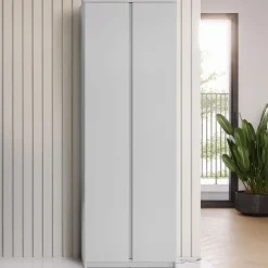 Mobile multiuso ingresso 69x200h cm appendiabiti grigio Accent