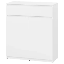 Mobile multiuso ingresso 92x107h cm con cassetto bianco Accent