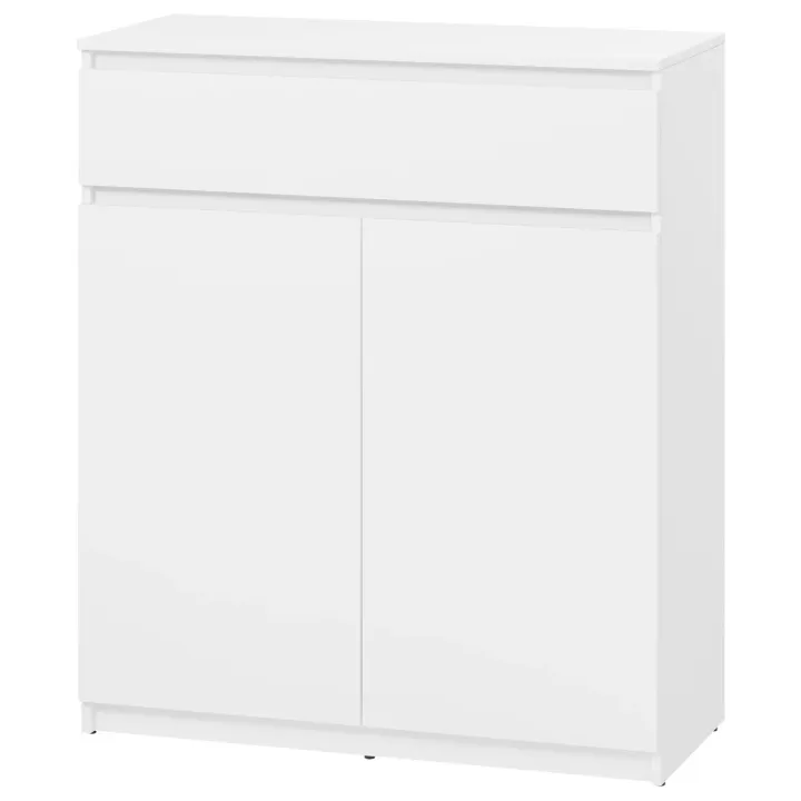 Mobile multiuso ingresso 92x107h cm con cassetto bianco Accent
