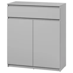 Mobile multiuso ingresso 92x107h cm con cassetto grigio Accent