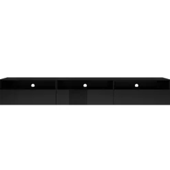 Mobile porta TV sospeso 270x42h cm nero Emotion Gihome®