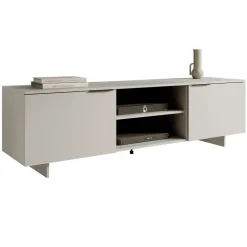 Mobile porta TV 180x55h cm 2 ante beige cashmere Stone