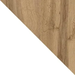 Mobile porta TV 160x46h cm design moderno rovere bianco Modesta