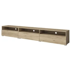 Mobile porta TV 270x42h cm moderno rovere Emotion Gihome®