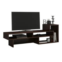 Mobile porta TV 146x49h cm soggiorno rovere scuro Helen