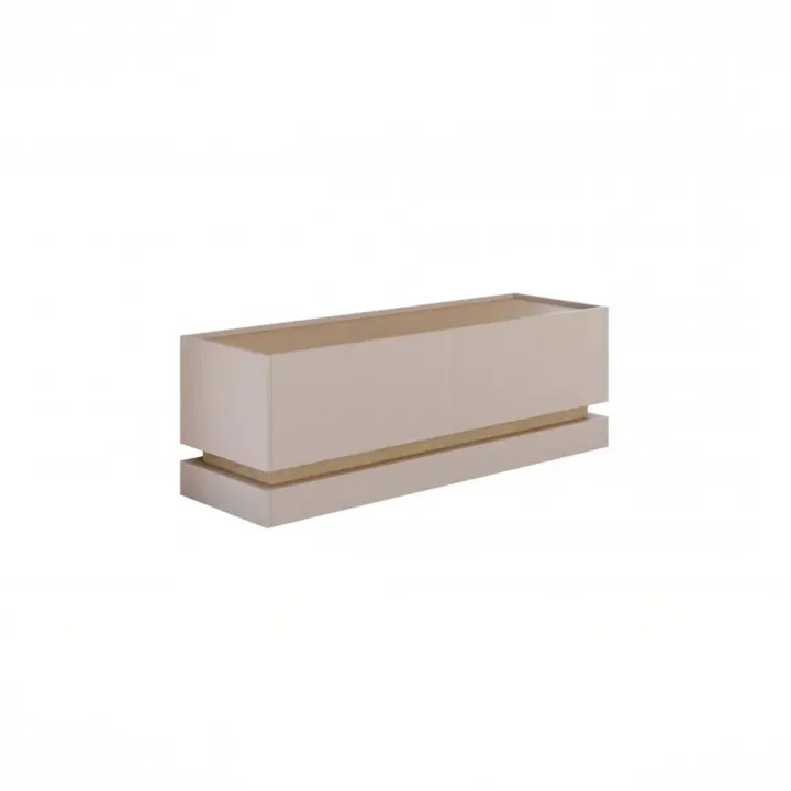 Mobile TV 150x47h cm 2 ante a ribalta beige rovere Rhea