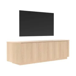 Mobile TV 180x50h cm 3 ante moderno rovere Alba
