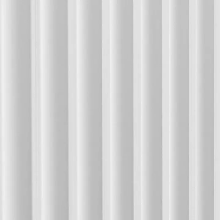 Parete attrezzata sospesa 220x150h cm con colonna bianco cannettato effetto marmo Ilaria