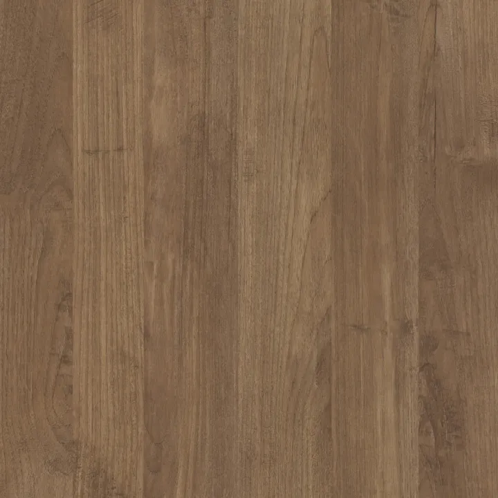 Parete attrezzata 345x209h cm cannettata marrone bronzo rovere scuro Sunset Decor 1028