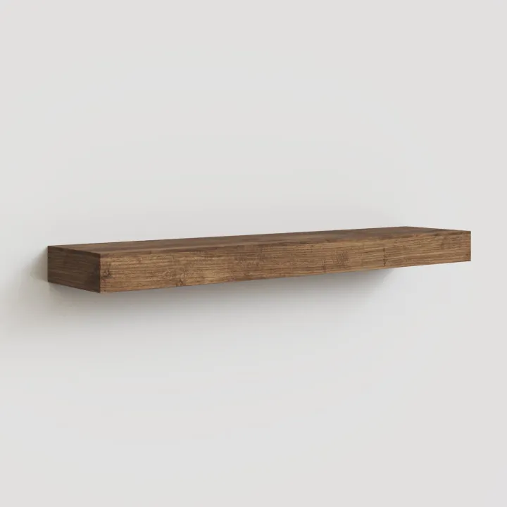 Parete attrezzata 345x209h cm cannettata marrone bronzo rovere scuro Sunset Decor 1028