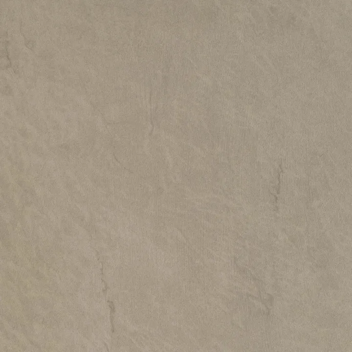 Parete attrezzata 345x186h cm con pannello cannettato tortora beige rovere scuro Sunset Decor 1044