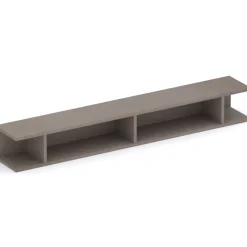 Parete attrezzata 285x195h cm marrone beige rovere chiaro Sunset 1030