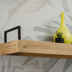 Parete attrezzata 240x170h cm moderna soggiorno rovere antico Dalì