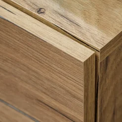 Parete attrezzata 240x170h cm moderna soggiorno rovere antico Dalì