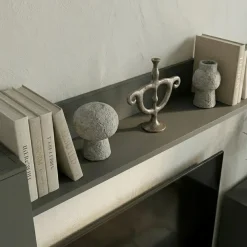 Parete attrezzata 210x161h cm moderna soggiorno antracite Cinematic