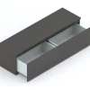 Parete attrezzata 276x200h cm ossido rovere chiaro Sunset 1027
