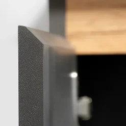Parete attrezzata 175x148h cm rovere antracite Siviglia Gihome®