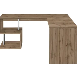 Scrivania angolare ufficio 180x60cm rovere ErgoDesk