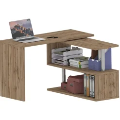Scrivania girevole 177x50cm rovere chiaro Havana