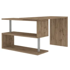 Scrivania girevole 177x50cm rovere chiaro Havana