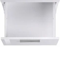 Scrivania ufficio angolare 180x160cm bianco lucido OfficeScape