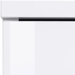 Scrivania ufficio angolare 180x160cm bianco lucido OfficeScape