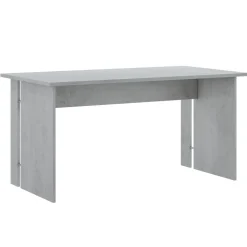 Scrivania ufficio moderna 150x78cm cemento Woody