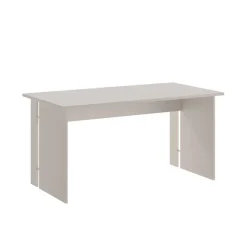 Scrivania ufficio moderna 150x78cm beige cashmere Woody