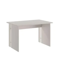 Scrivania ufficio moderna 120x78cm beige cashmere Woody
