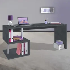 Scrivania ufficio 180x60cm antracite ErgoDesk